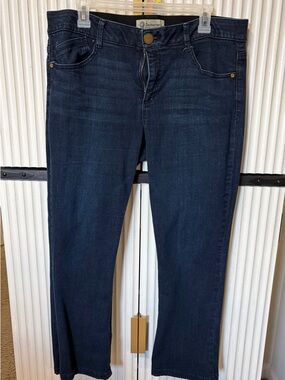 Democracy Dark Blue Boot Cut Women's Jeans